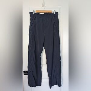 Athleta Trekkie High Rise Parachute Pant Navy Blue Size 12